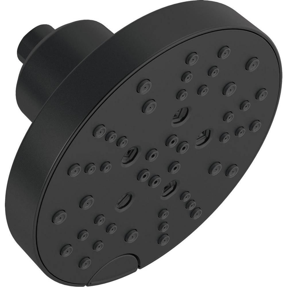 Universal Showering Components H2OKinetic?5-Setting Contemporary Raincan Shower H-related