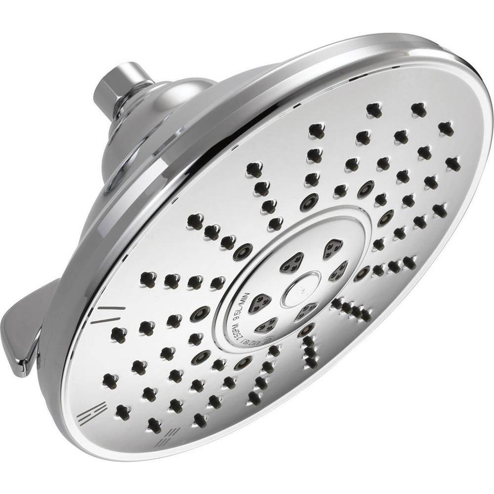 Universal Showering Components 3-Setting Raincan Shower Head-related
