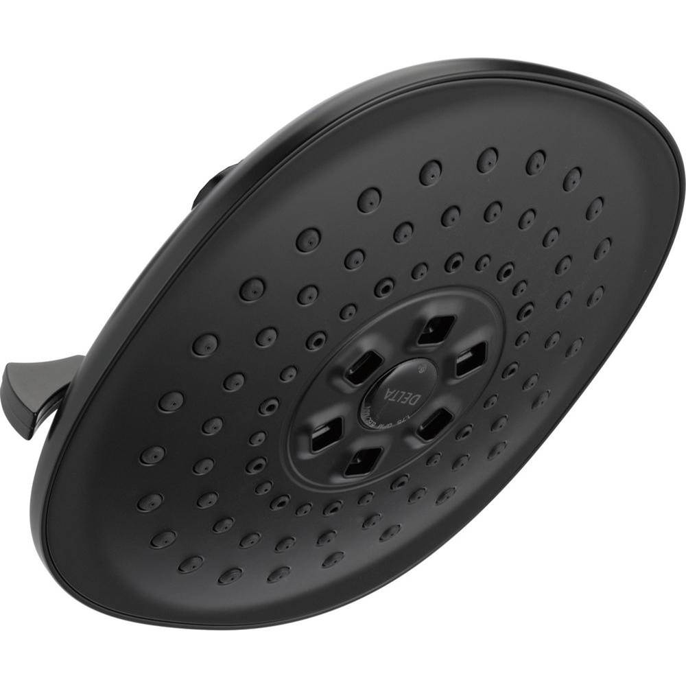 Universal Showering Components H2Okinetic(R) 3-Setting Raincan Shower Head-related