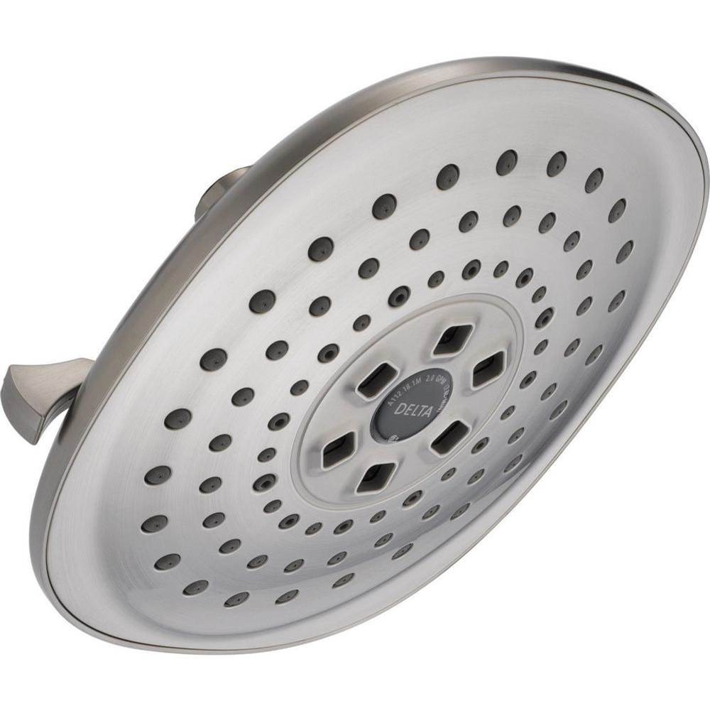 Universal Showering Components H2OKinetic?3-Setting Raincan Shower Head-related