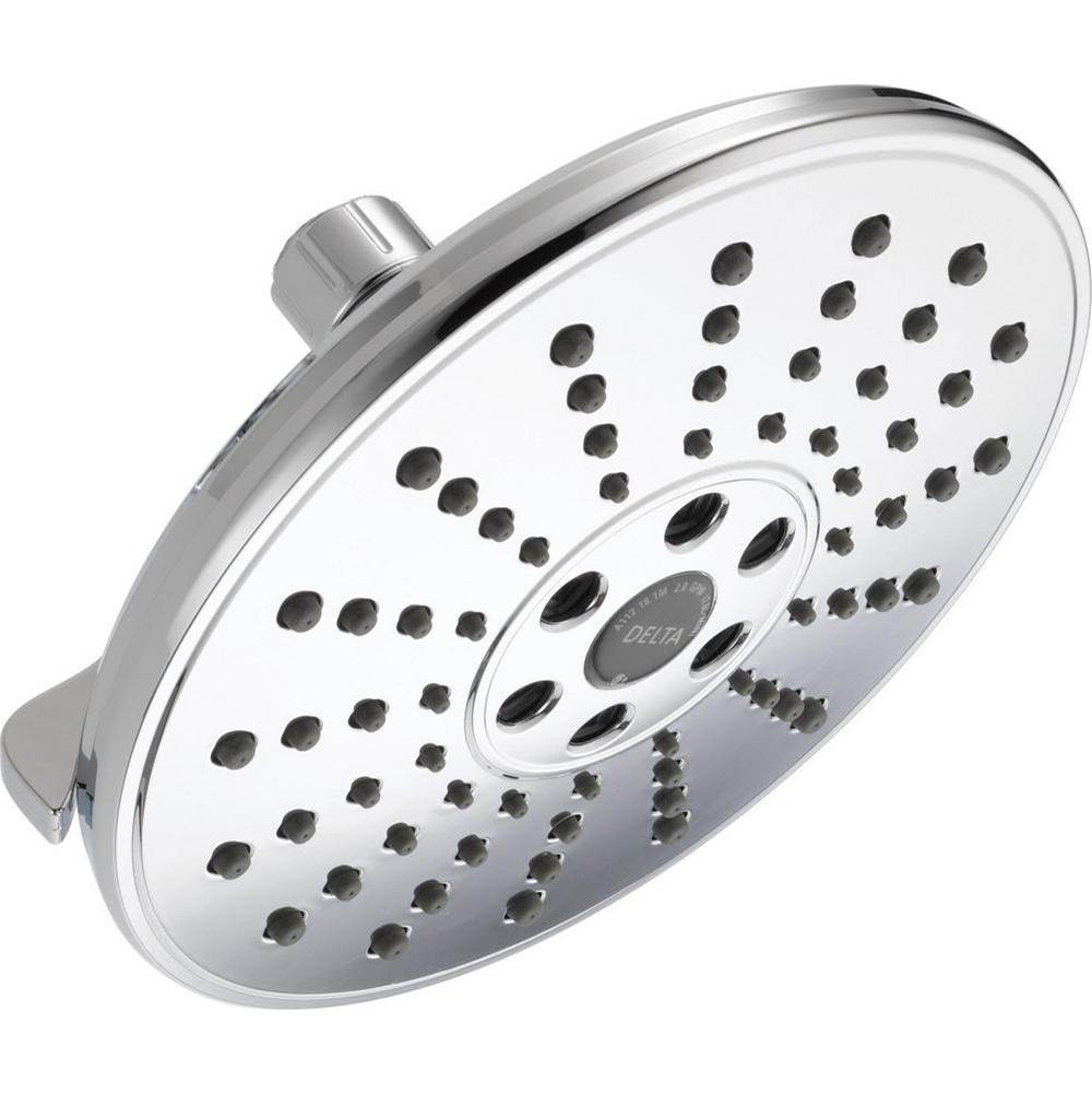 Universal Showering Components H2OKinetic?3-Setting Raincan Shower Head-related
