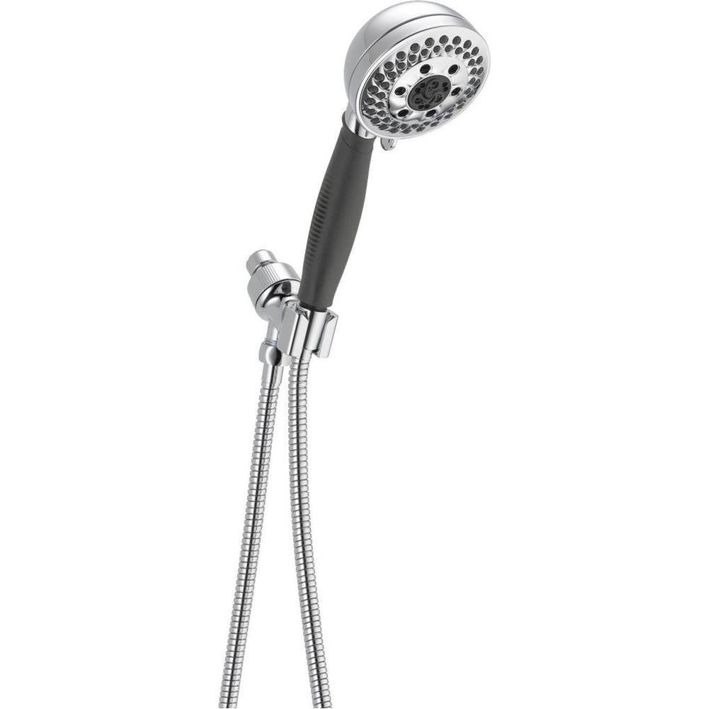 Universal Showering Components H2OKinetic?5-Setting Shower Mount Hand Shower-related