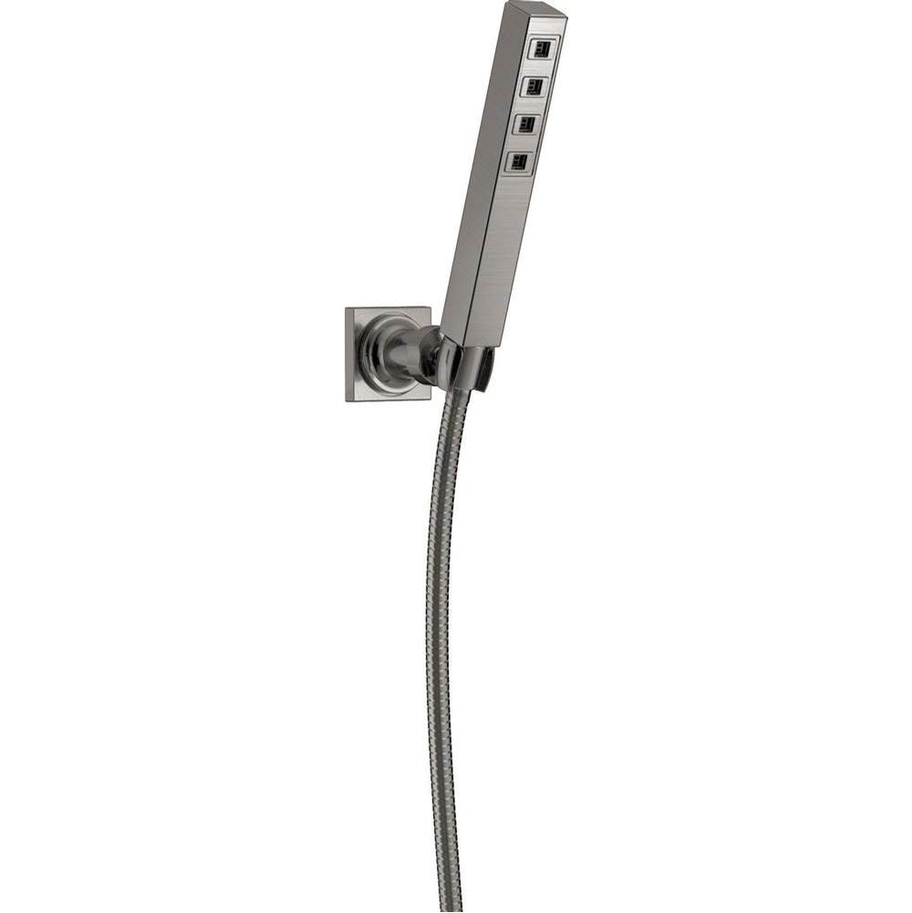 Universal Showering Components H2OKinetic?Single-Setting Adjustable Wall Mount Ha-related