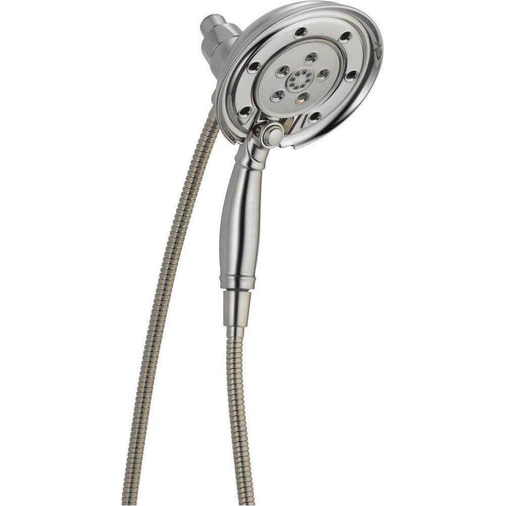 Universal Showering Components H2OKinetic?In2ition? 4-Setting Two-in-One Shower-related