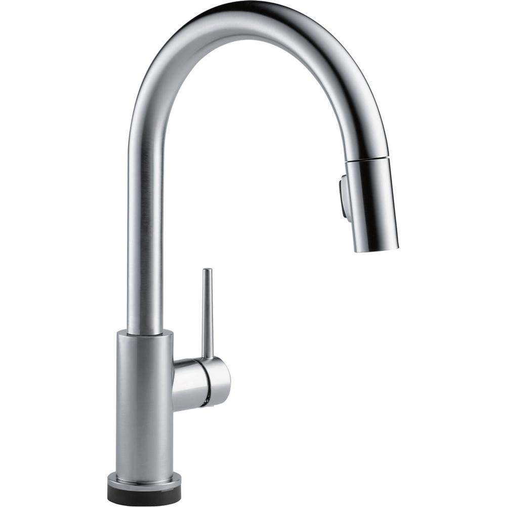 Trinsic? Single Handle Pull-Down Kitchen Faucet with Touch<sub>2</sub>O? Technolo-shop