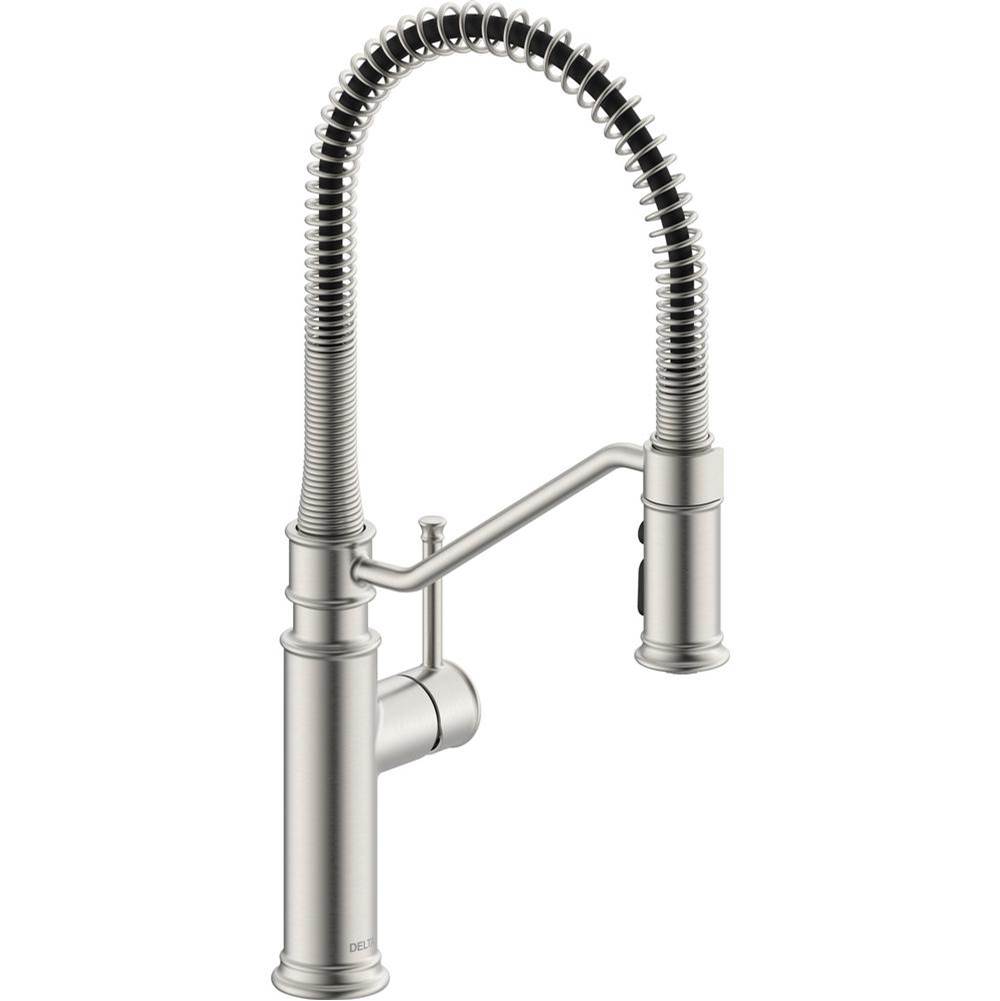 Pulldown Industrial Spring Kitchen Faucet-related
