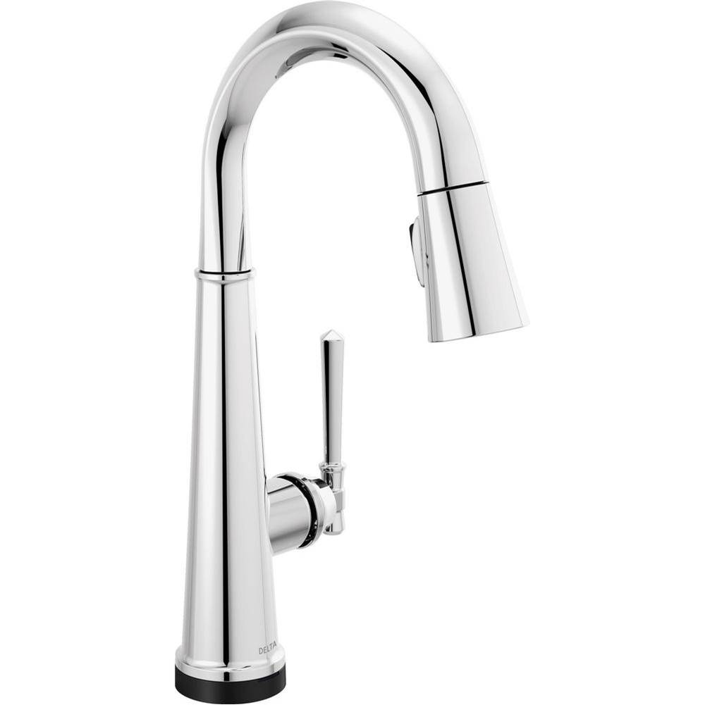 Emmeline? Single Handle Pull Down Bar/Prep Faucet with Touch2O Technology-related