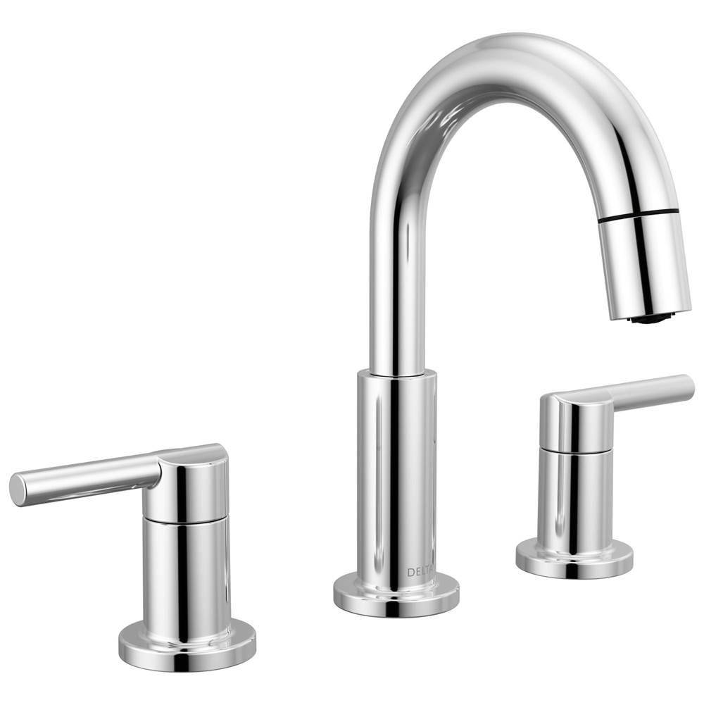 Nicoli? Two Handle Widespread Pull-Down Bathroom Faucet-related