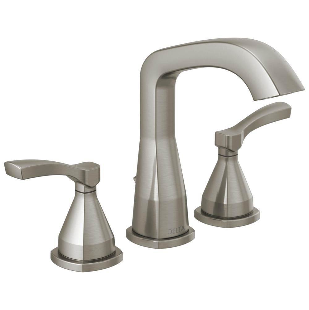 Stryke? Two Handle Widespread Bathroom Faucet With Pop-Up Drain-related