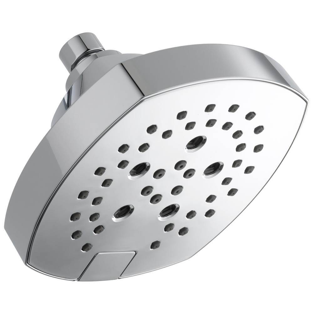 Universal Showering Components 5-Setting H2Okinetic Shower Head-related