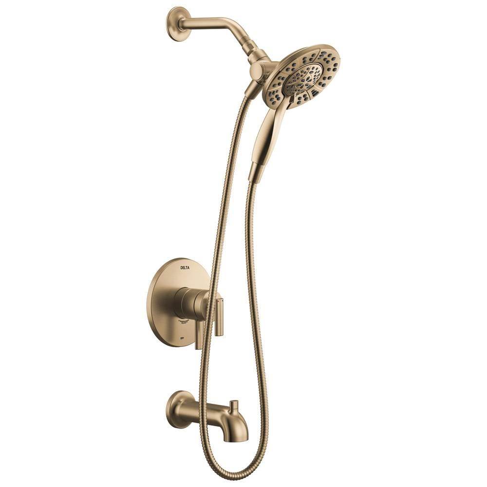 Altado Monitor 17 Series Tub and Shower Trim with In2ition Champagne Bronze-shop