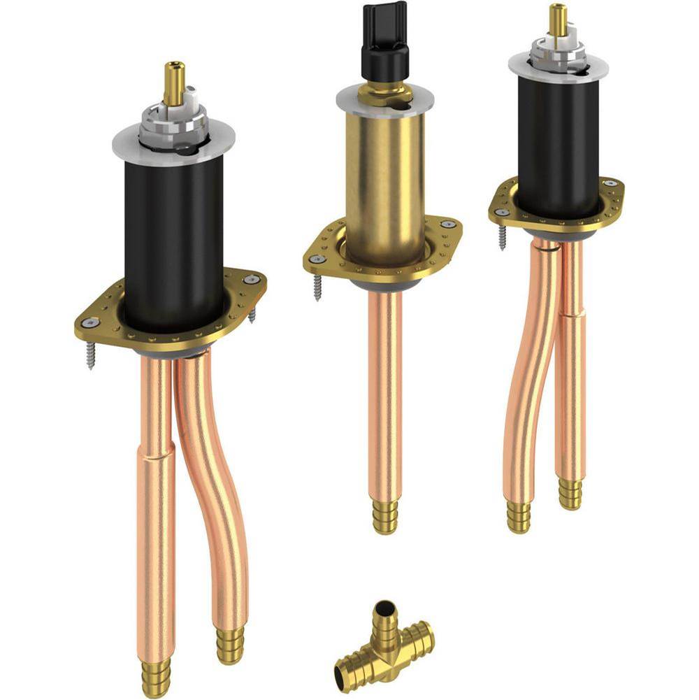 Other Two Handle Flexible Mount - PEX Crimp-related