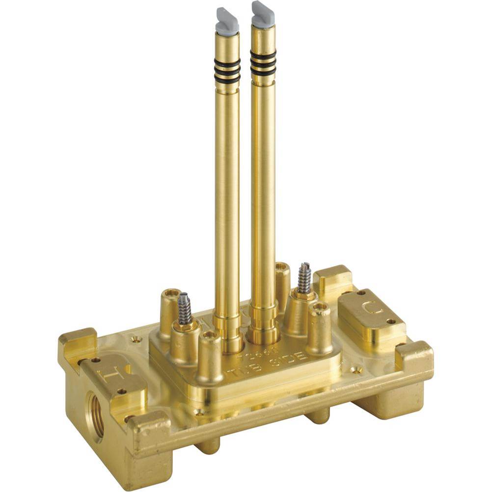 Trinsic? Floor Mount Tub Filler - Rough with Stops-shop