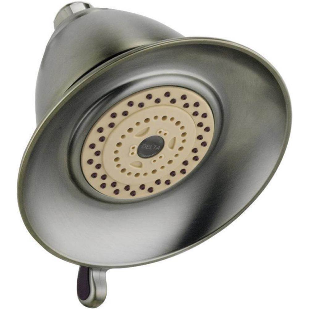 Universal Showering Components Premium 3-Setting Shower Head-related