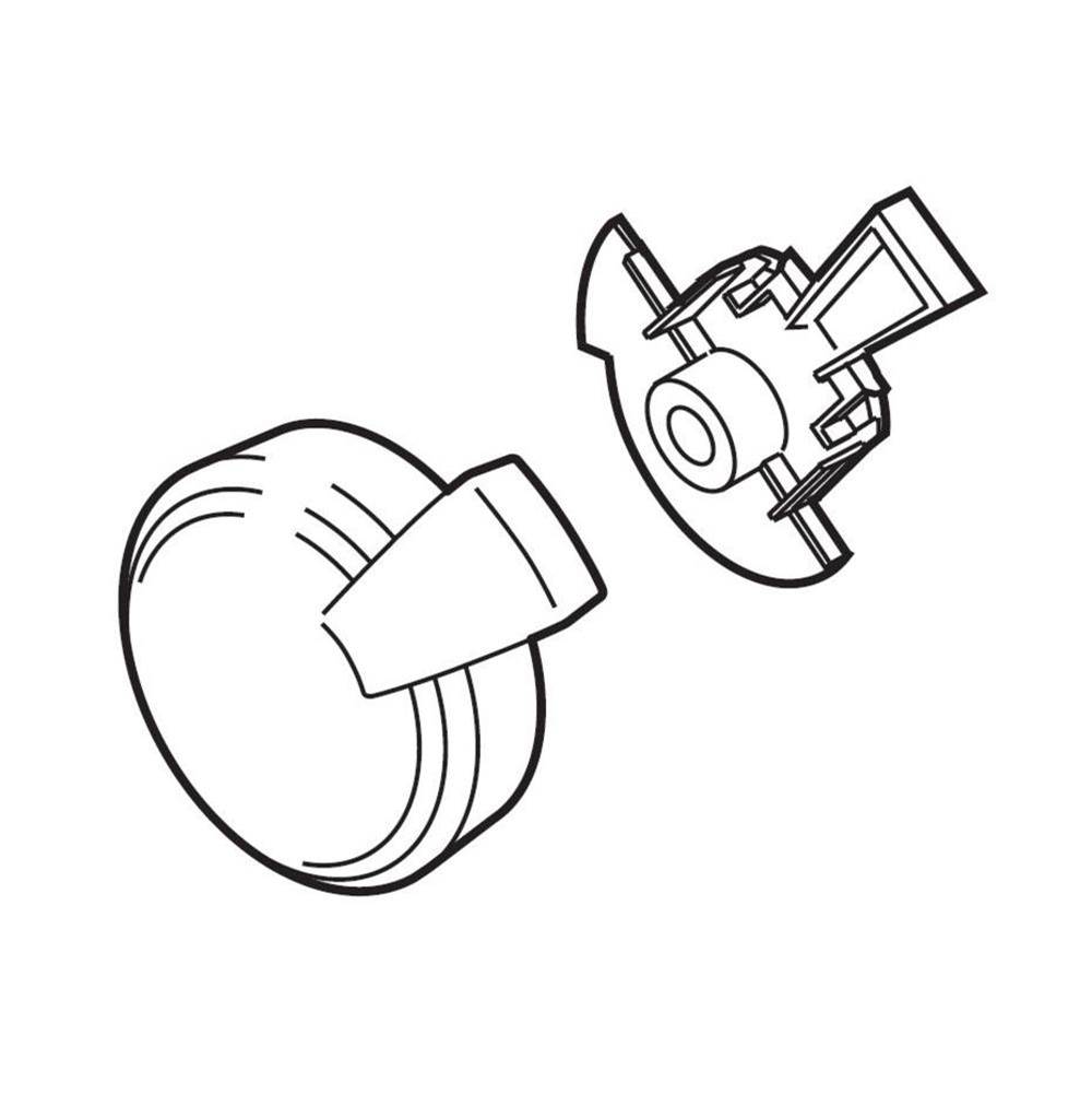 Dryden? Temperature Knob & Cover - 17 Series Tub & Shower-related