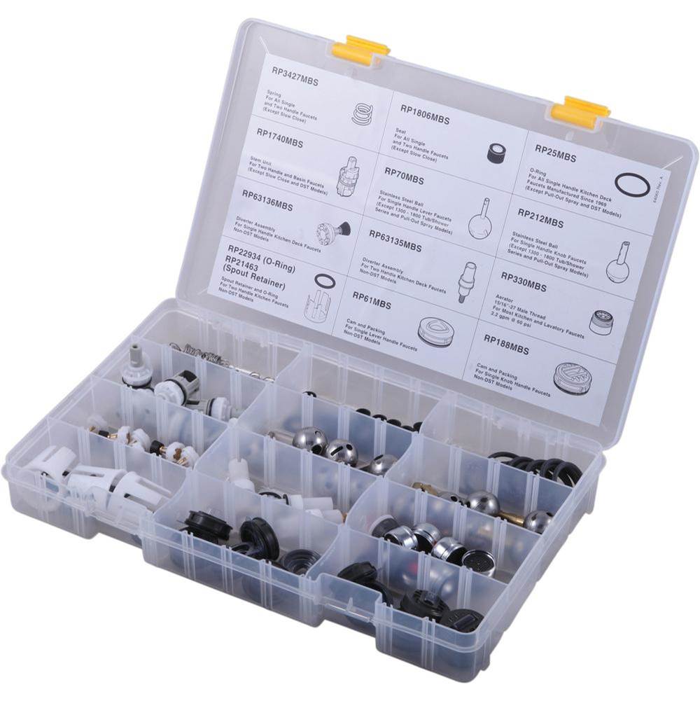 Other Plumber's Box of Assorted Maintenance Parts-shop