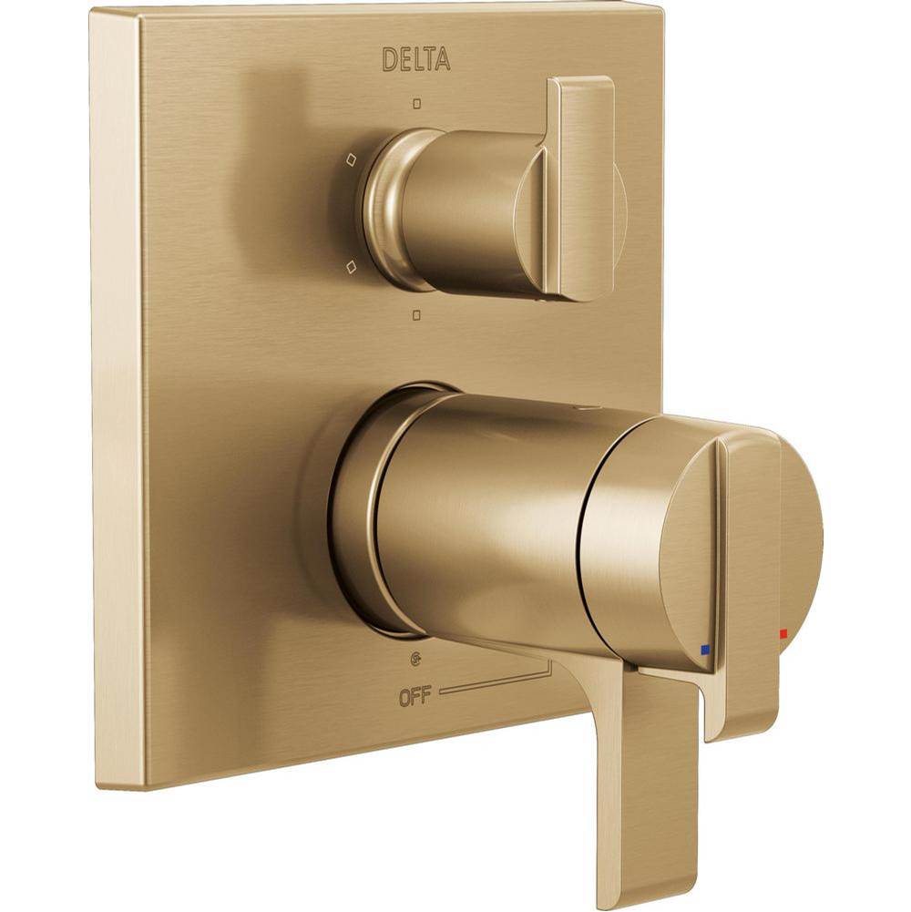 Ara? Angular Modern TempAssure? 17T Series Valve Trim with 6-Setting Integrated D-shop