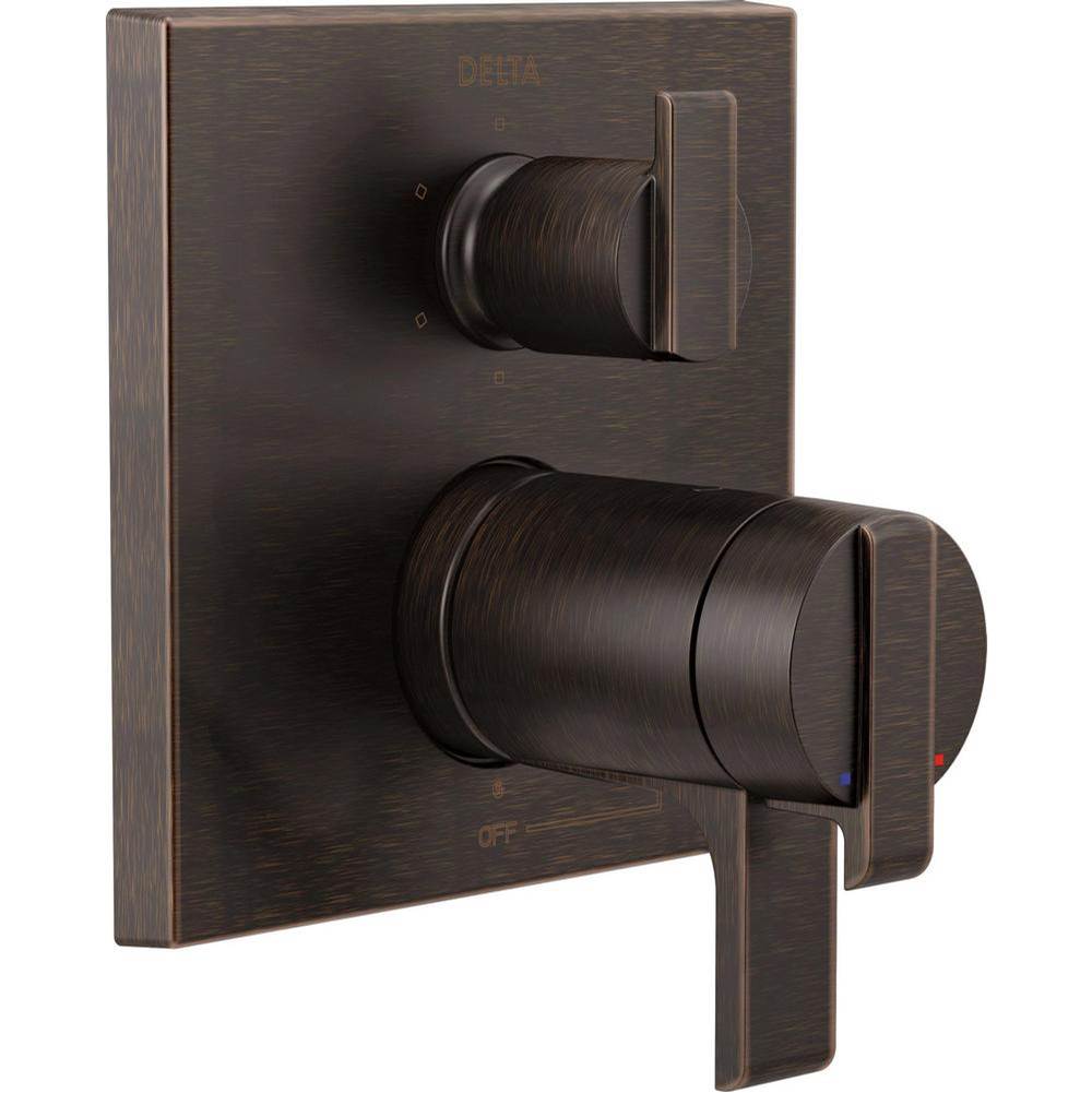 Ara? Angular Modern TempAssure? 17T Series Valve Trim with 6-Setting Integrated D-shop