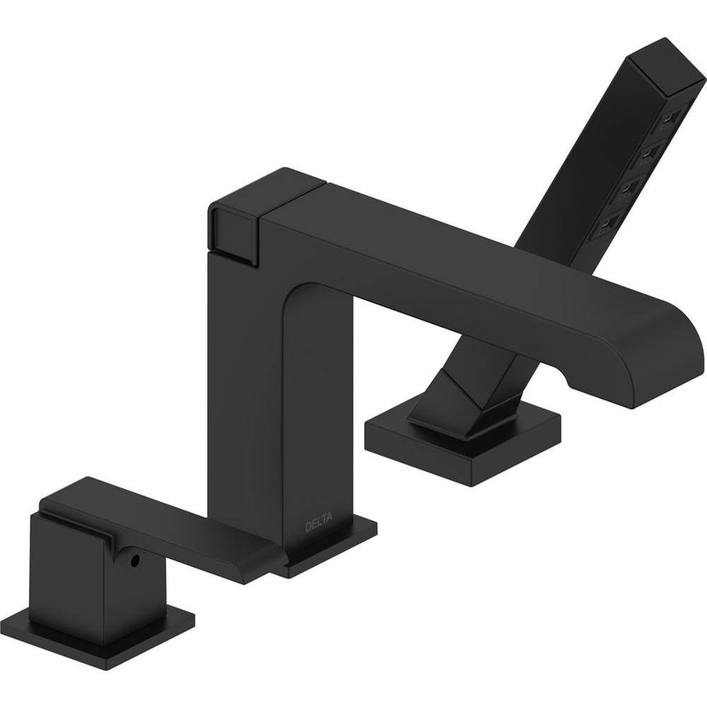 3 Hole Ara Roman Tub With Handshower-related