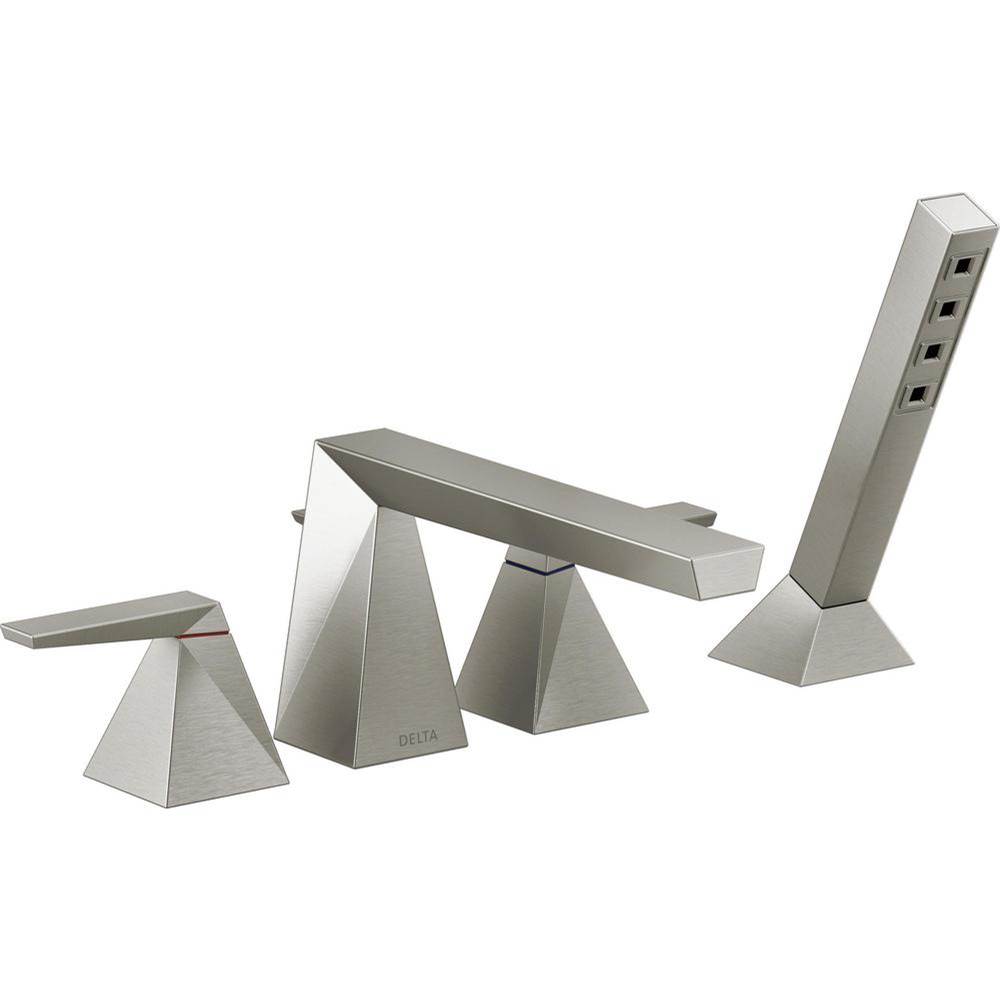 Trillian? Two-Handle Roman Tub Trim with Hand Shower-related