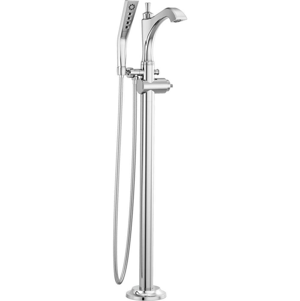 Dorval? Single Handle Floor Mount Tub Filler Trim - Less Handle-related