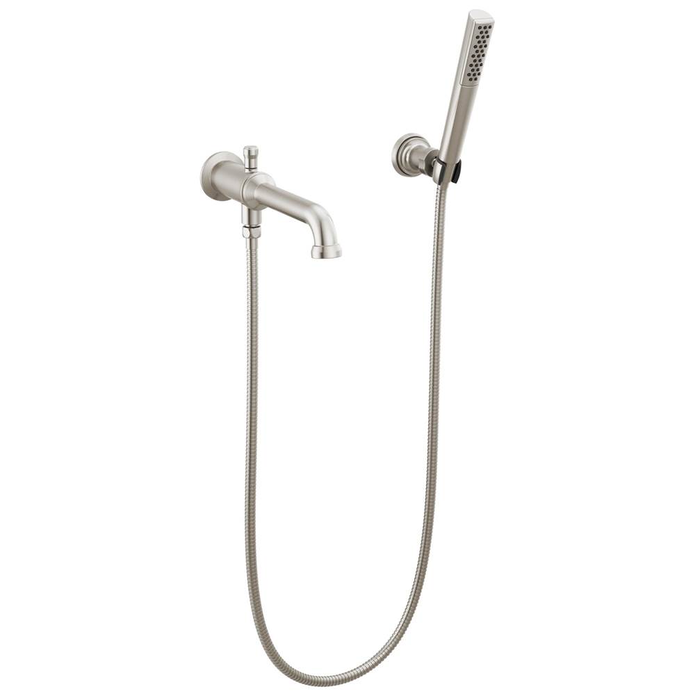 Broderick? Wall Mount Tub Filler Trim with Hand Shower - Less Handles-shop