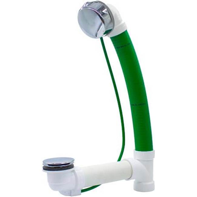 PVC 48'' Cable Bathtub Drain in Chrome-related