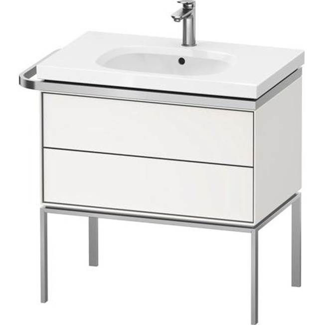 Aurena 30 7/8'' Wall Mount Two Drawer Single Vanity Cabinet in Satin Matte White,-related