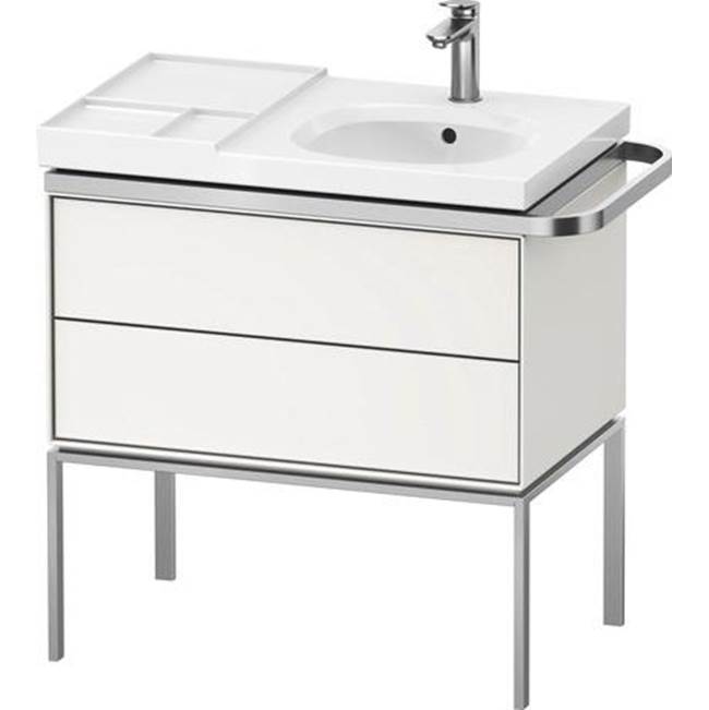 Aurena 30 7/8'' Wall Mount Two Drawer Single Vanity Cabinet in Satin Matte White,-shop