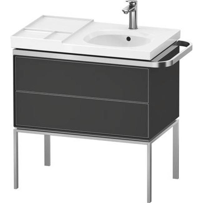 Aurena 30 7/8'' Wall Mount Two Drawer Single Vanity Cabinet in Satin Matte Graphi-related