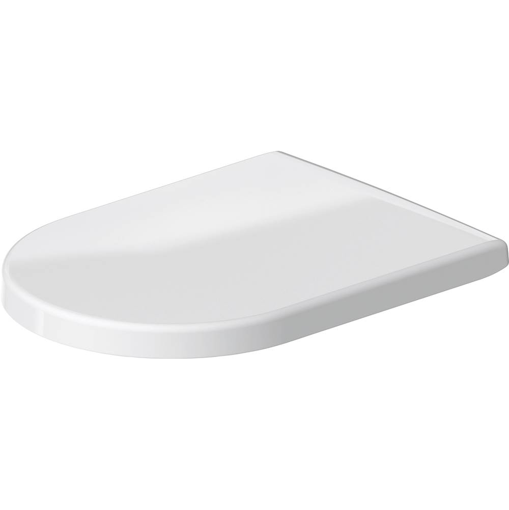 Elongated Slow Close Toilet Seat in White-related