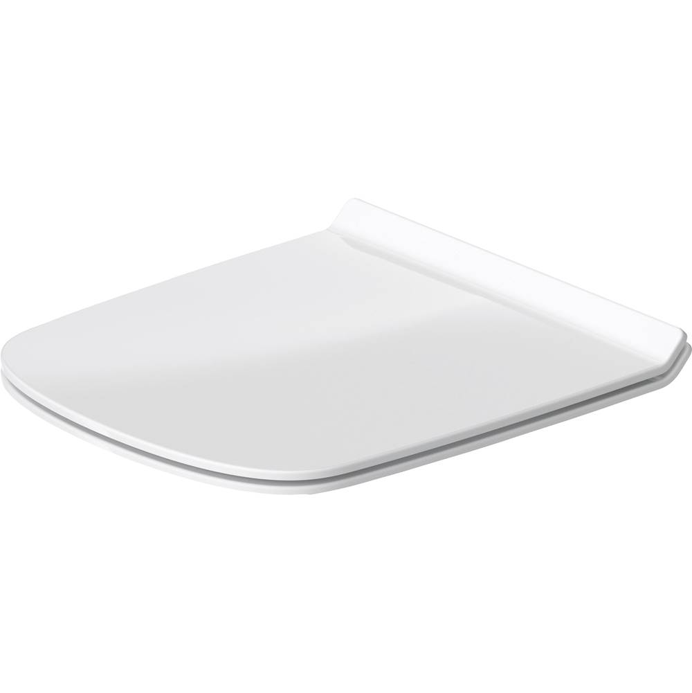 DuraStyle Round Slow Close Toilet Seat in White-related