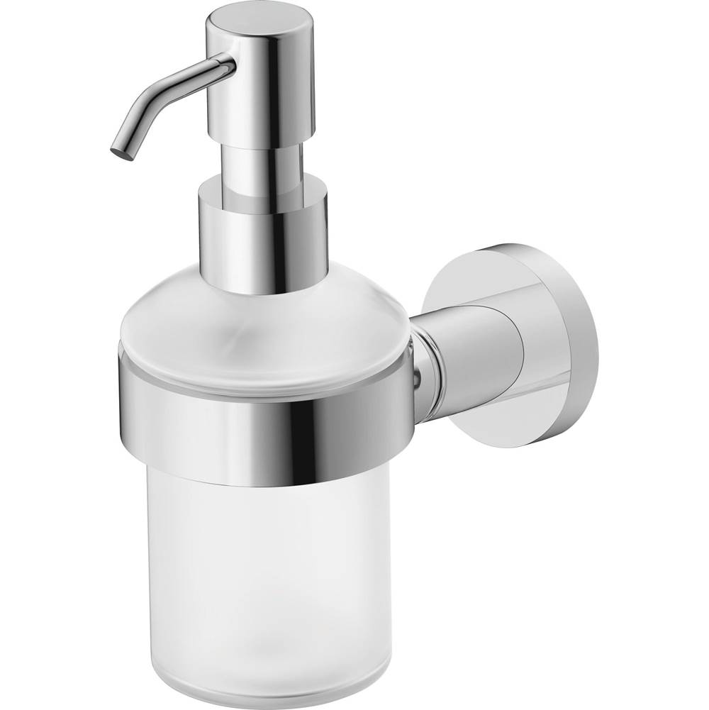 D-Code Wall Mount Soap Dispenser in Chrome-related