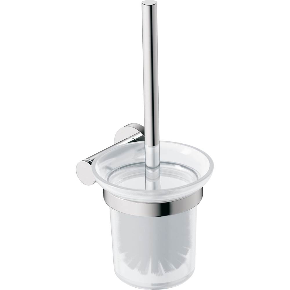D-Code Wall Mount Toilet Brush in Chrome-related