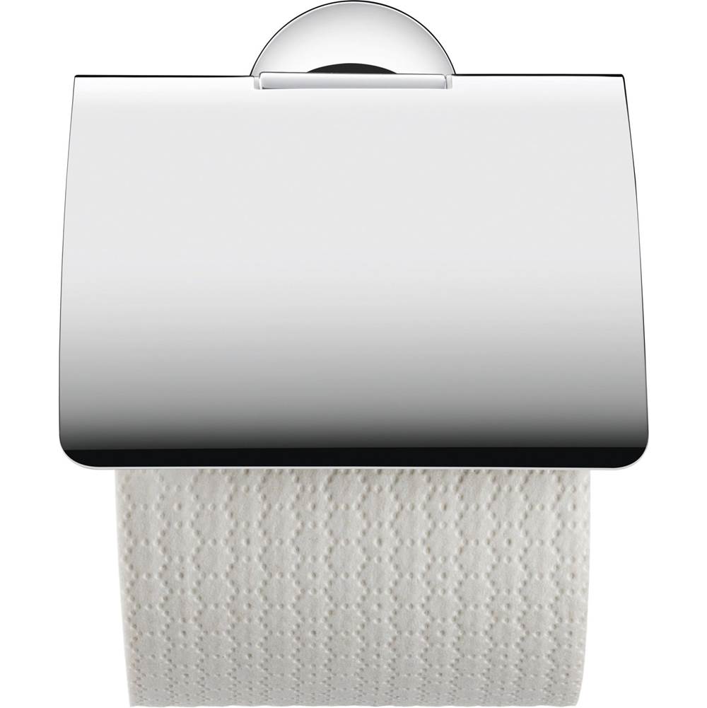 Starck T Single Roll Covered Toilet Paper Holder in Chrome-shop
