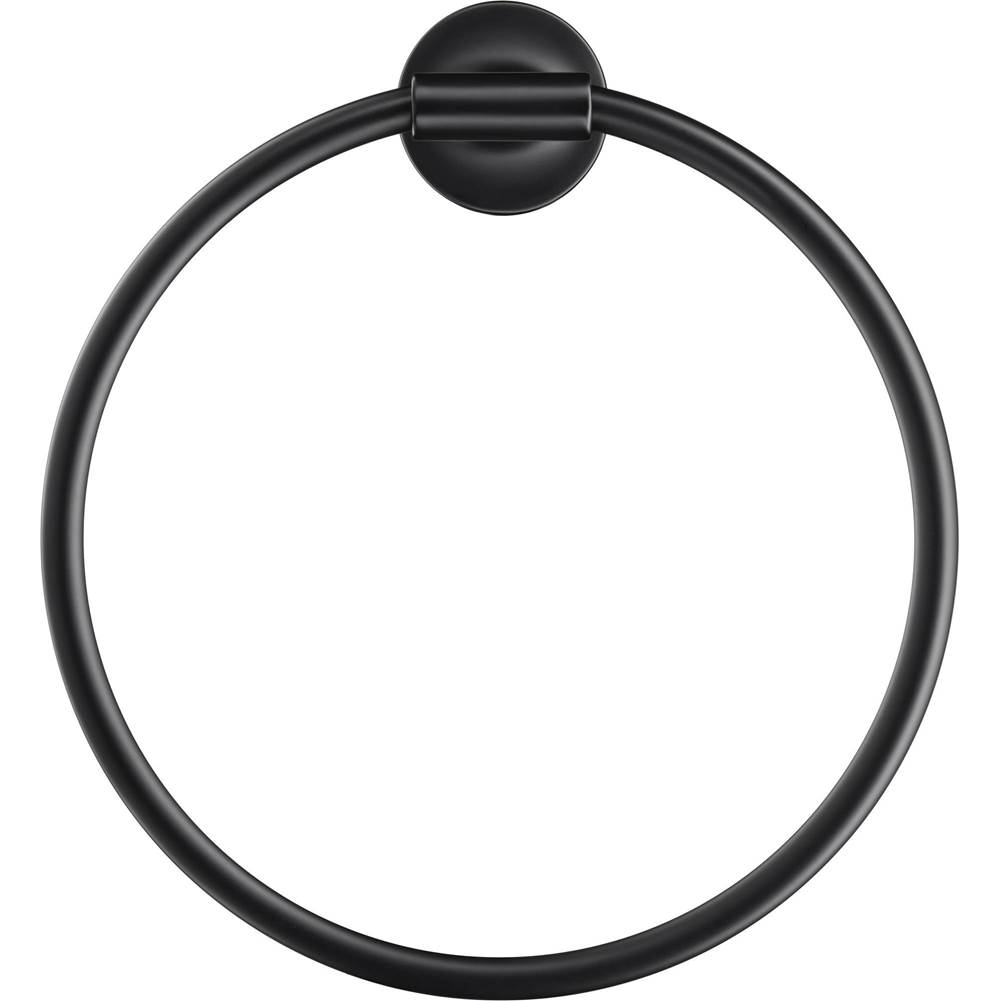 Starck T Towel Ring in Matte Black-related