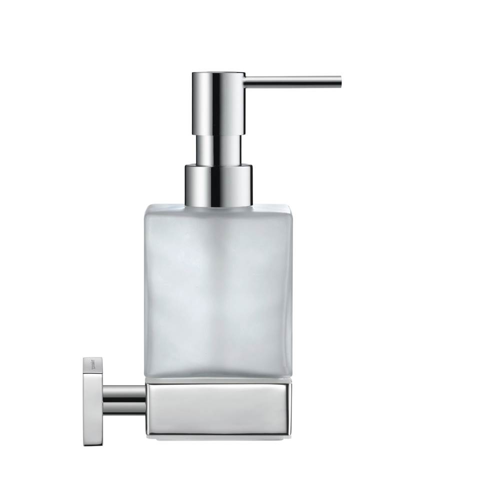 Karree Wall Mount Soap Dispenser in Chrome-related