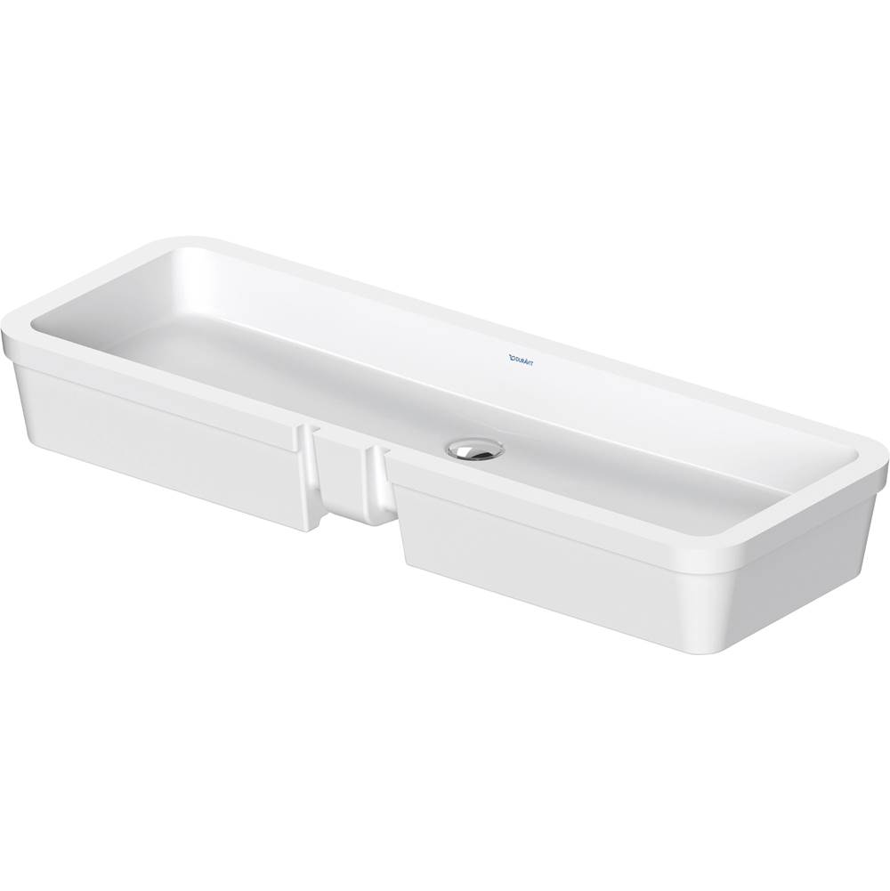 Vero 39 3/8'' Rectangular Undermount Sink in White with Overflow-related
