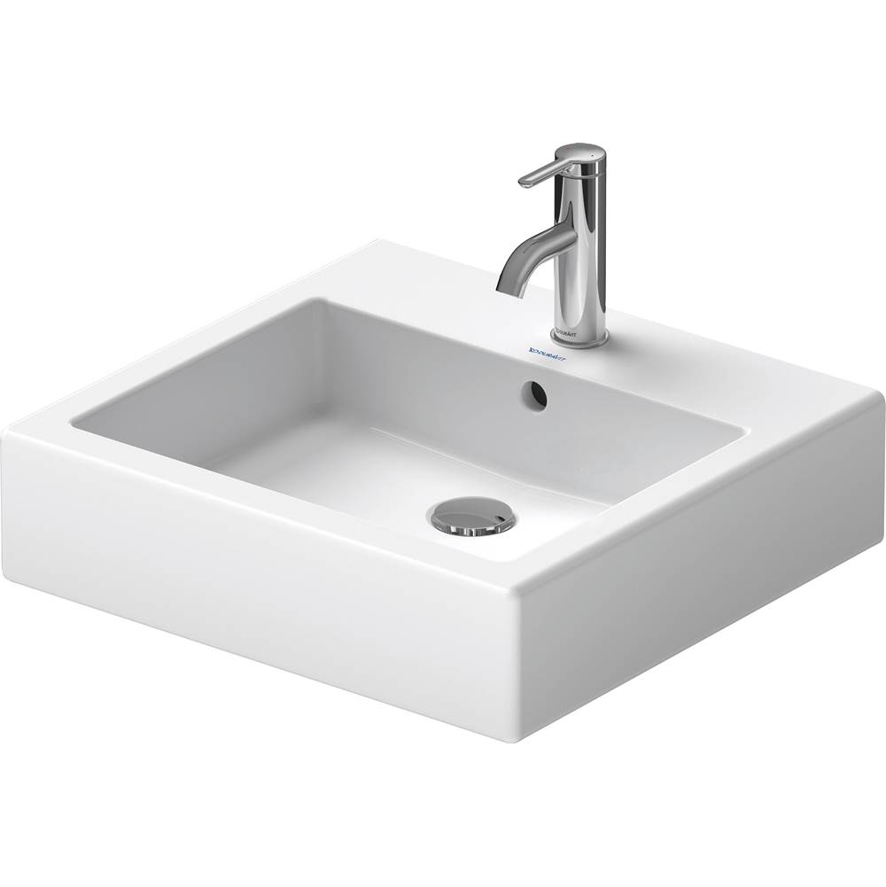 Vero 19 5/8'' Rectangular Wall Mounted Sink in White with Single Faucet Hole and -related