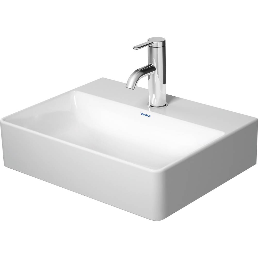DuraSquare 17 3/4'' Rectangular Vessel Sink in White with Single Faucet Hole and-related