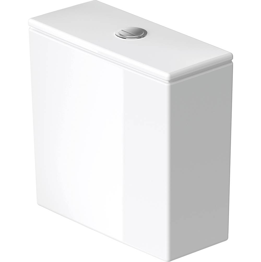 DuraStyle 1.6/0.8 GPF Dual Flush Toilet Tank in White with Top Push Button Flush-related