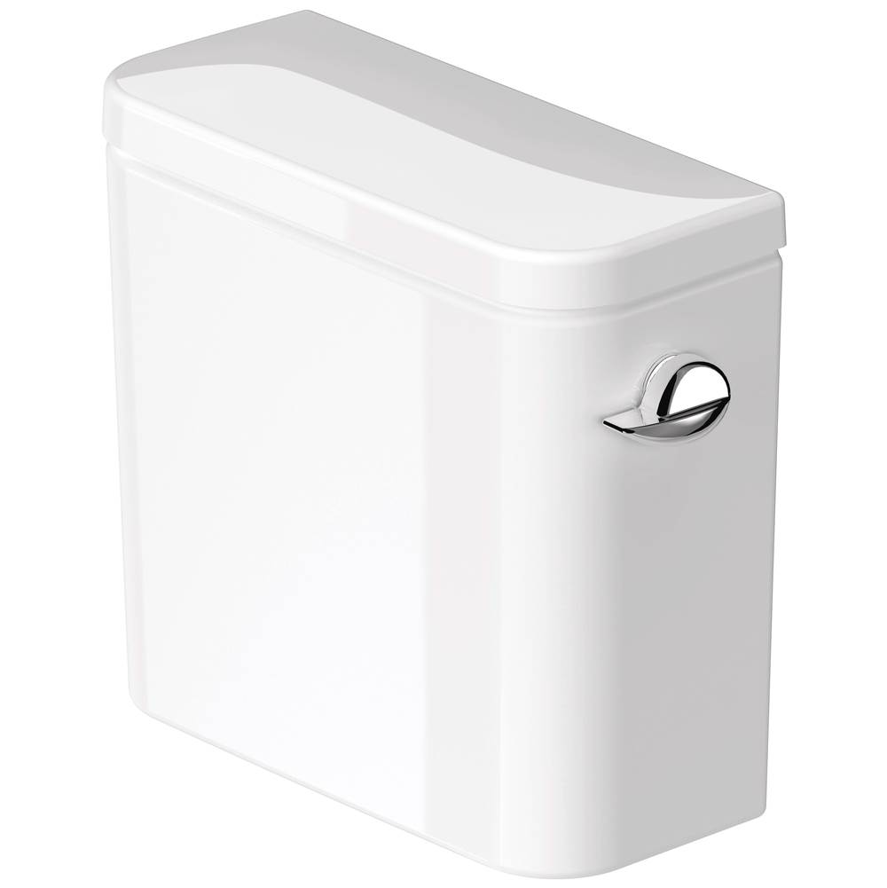 No.1 1.28 GPF Single Flush Toilet Tank in White with Right Lever Flush-related