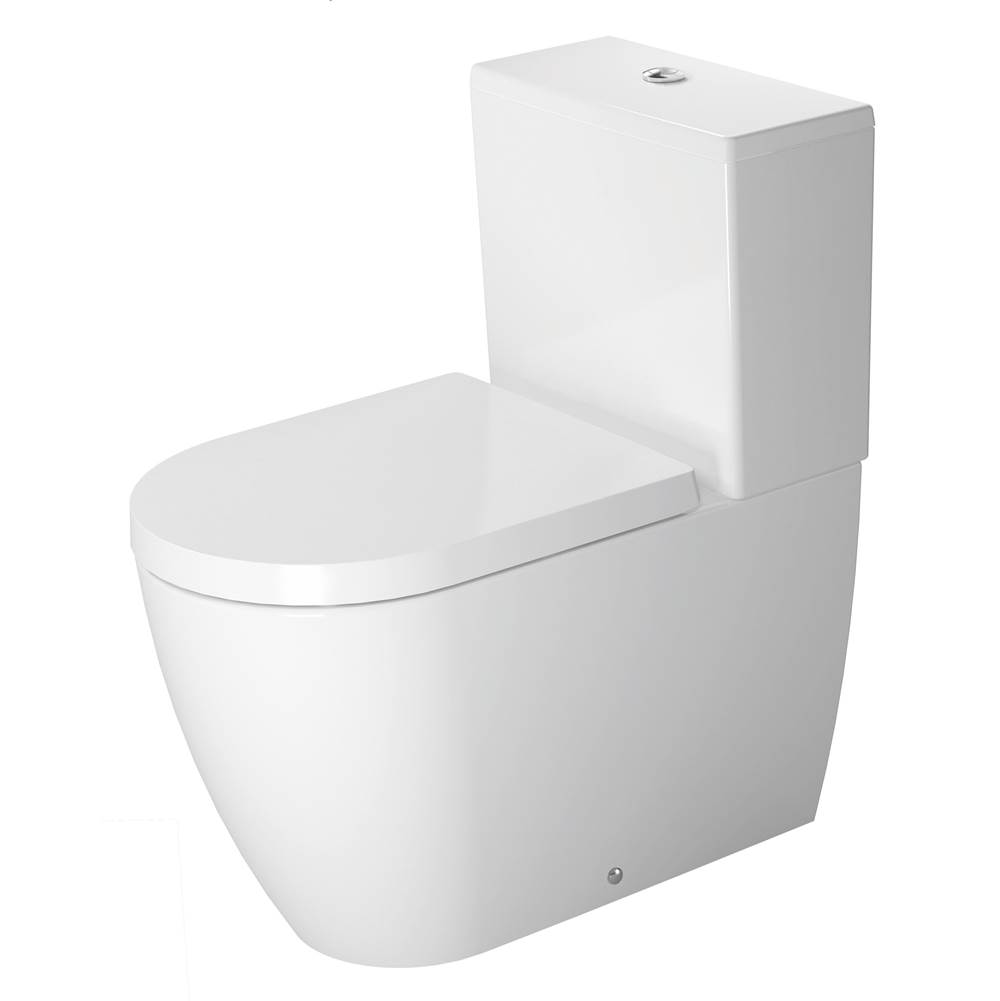 ME by Starck 1.6/0.8 GPF Dual Flush Round Close Coupled Toilet Bowl in White-shop