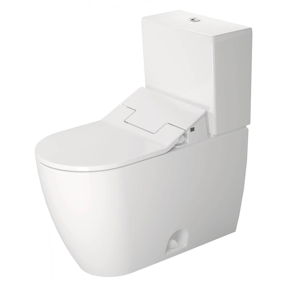 ME by Starck 1.32/0.92 GPF Dual Flush Elongated Two Piece Toilet in White, Top Pu-related