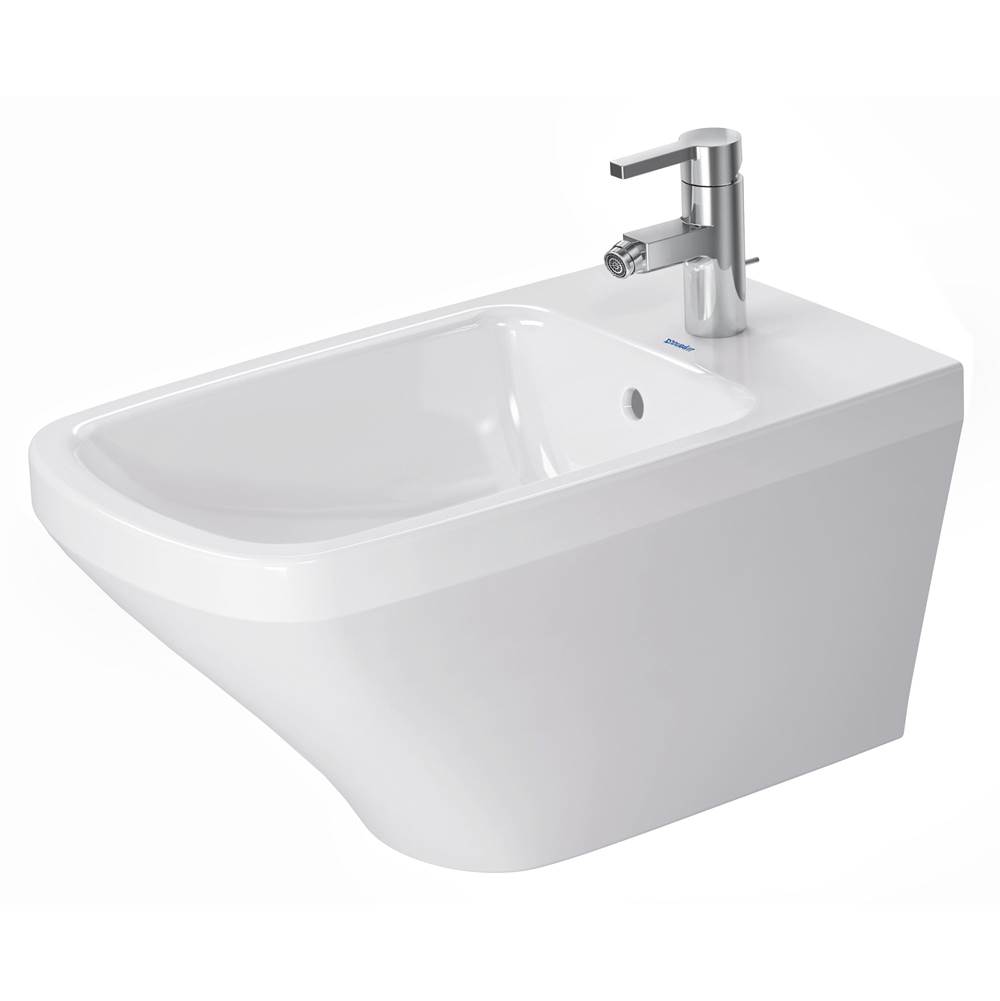 DuraStyle Single Hole Horizontal Spray Wall Mount Bidet in White-related