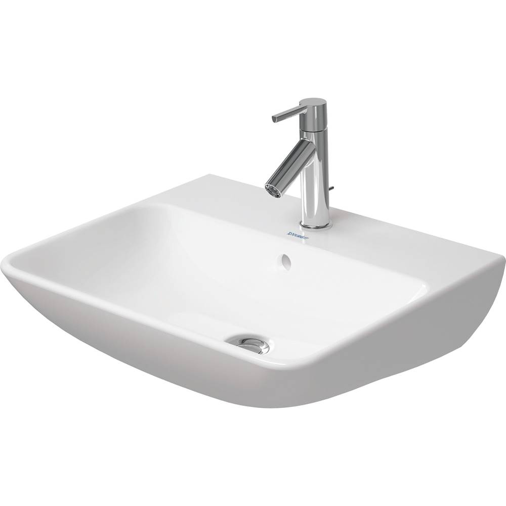 ME by Starck 21 5/8'' Rectangular Wall Mounted Sink in Satin Matte White with Sin-related