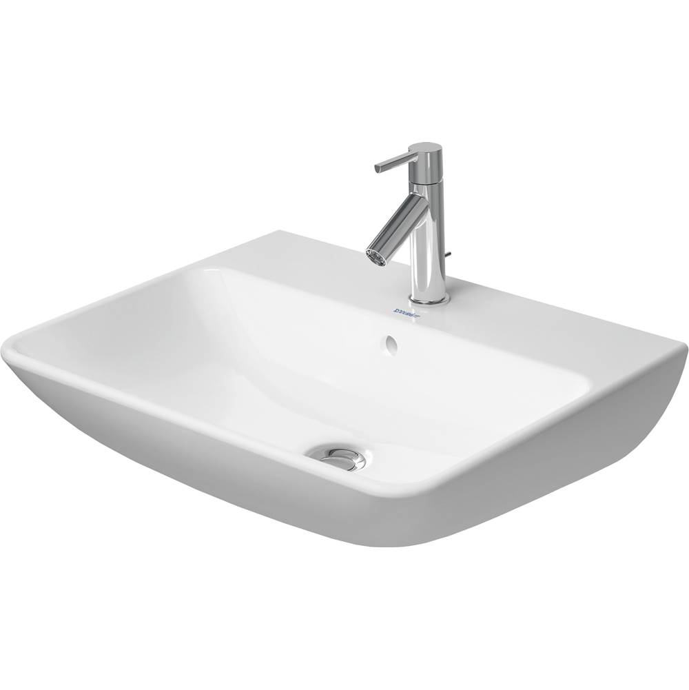 ME by Starck 23 5/8'' Rectangular Wall Mounted Sink in Satin Matte White with Sin-related