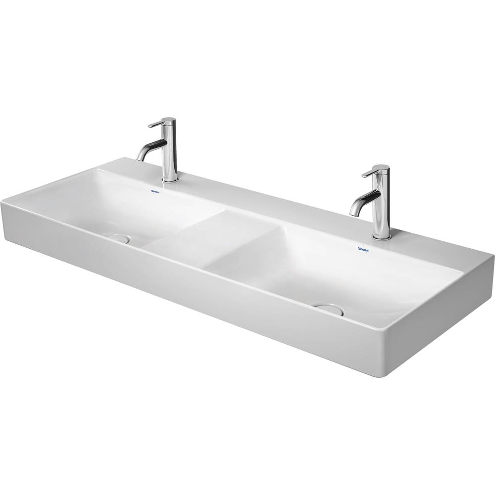 DuraSquare 47 1/4'' Rectangular Vessel Sink in White with Single Faucet Hole and-related