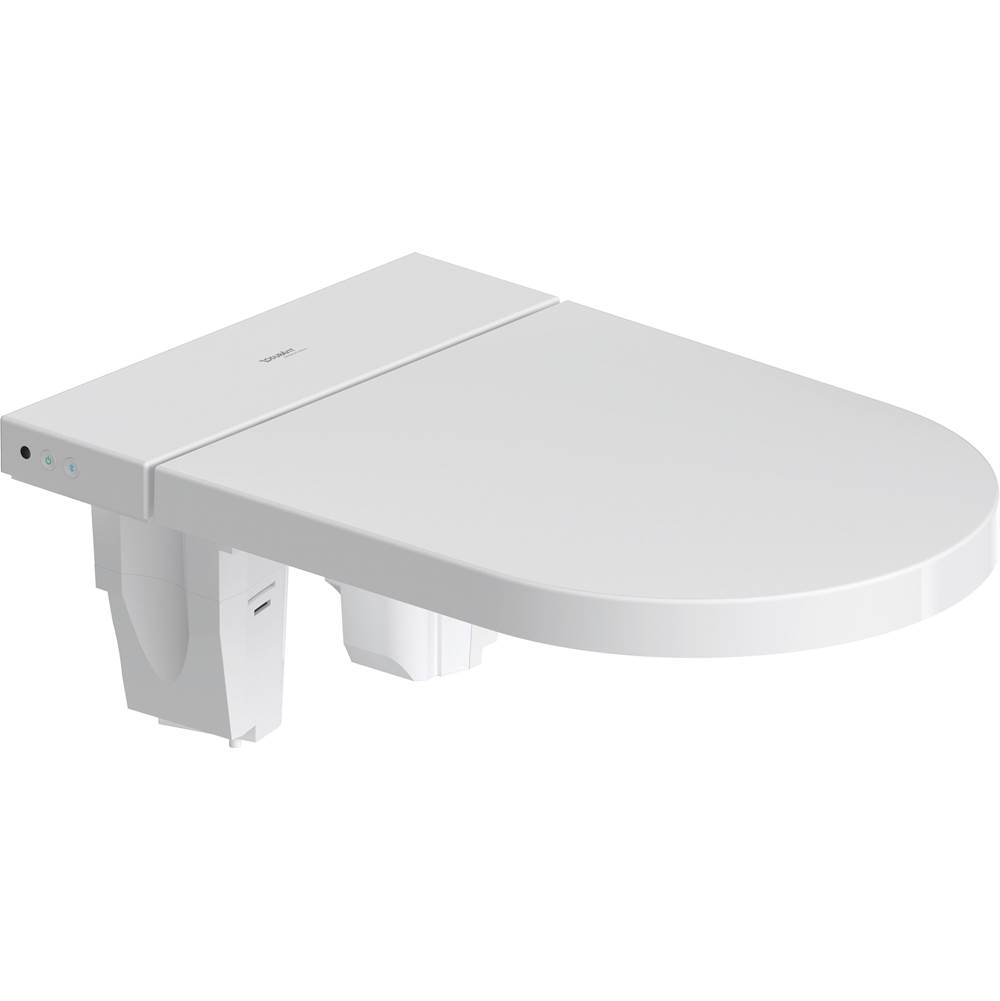 SensoWash Starck f Elongated Bidet Toilet Seat in White, with Remote and App Cont-shop