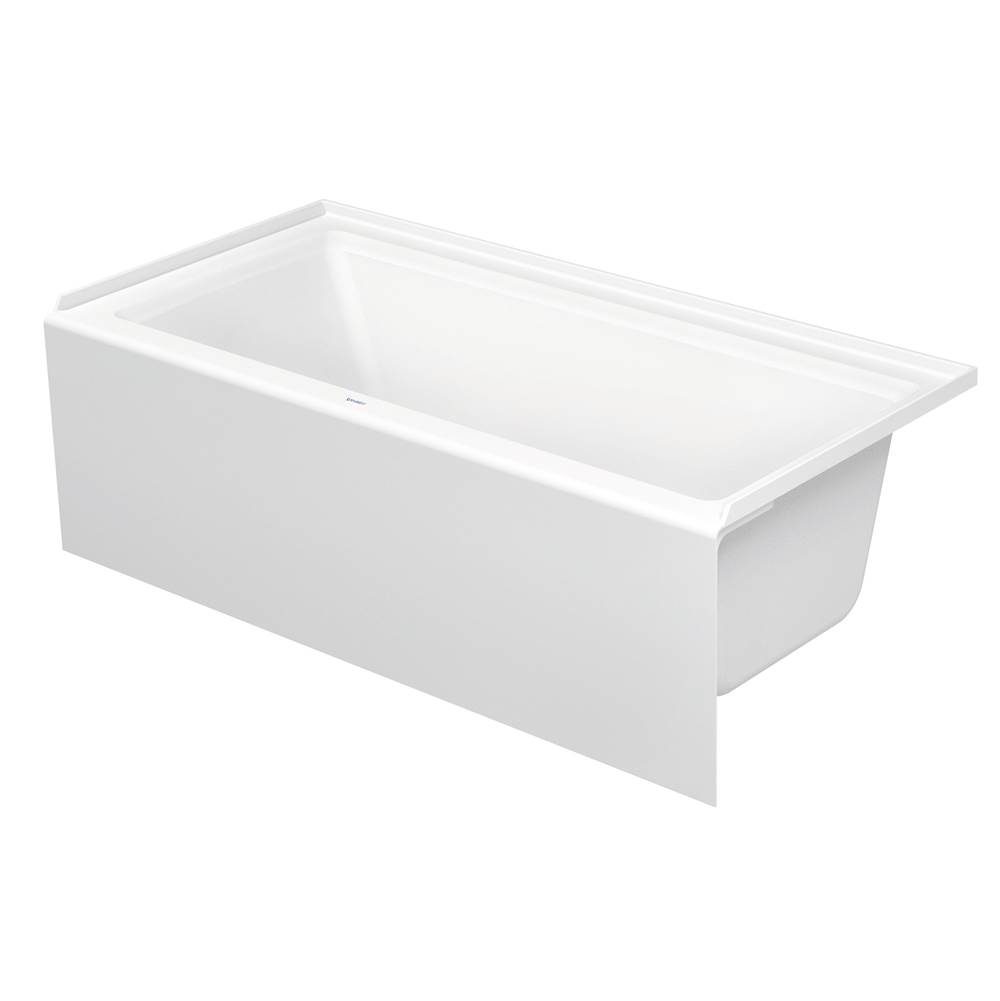 Architec 66'' x 32'' Rectangular Alcove Bathtub in White Acrylic with Right Drain-related